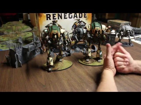 Painted 40k Eldar REVENANT Titan, Cerastus Knight Castigator & Lancer from Forge World