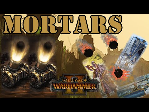 CORE UNIT: Mortars - Empire vs High Elves // Total War: WARHAMMER II Multiplayer Battle