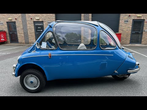 Thumbnail for The Tiny German Plane That Became a Car — 1956 Heinkel Kabine by Heinkel Kabine