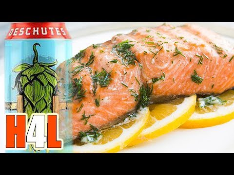SALMON IPA WITH CREAMY DILL SAUCE | FRESH SQUEEZED (DESCHUTTES)