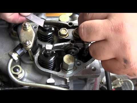 Adjustment in diesel engine