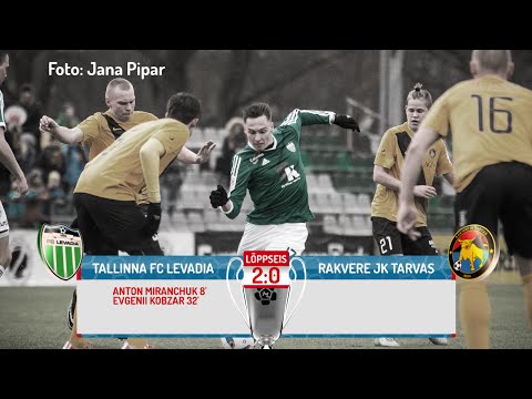 6. voor 2016: Tallinna FC Levadia - Rakvere JK Tarvas 2:0 (2:0)
