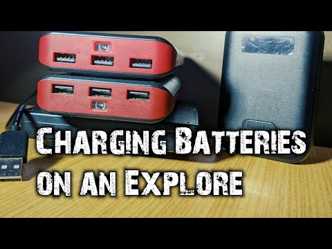 Charging Batteries on an Explore
