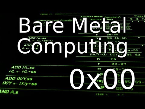 Bare Metal Computing 0x00 - Dive into binary data and the machine code