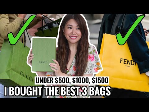 I Bought The BEST Luxury Bags Under $500, $1000 & $1500! ft Gucci, Fendi & More | Unboxing Haul