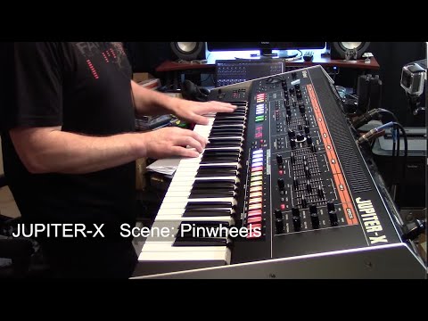 NAMM 2020 - Roland JUPITER-X LIVE Performance - using the iArpeggio