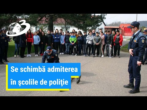 Schimbări radicale pentru poliţşti, examene de admitere mai dificile