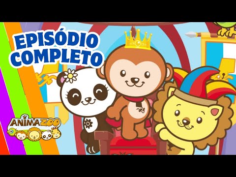 ALTO ASTRAL 🧿 Desenho Animado Educativo ♫ Animazoo Kids 🦁🐼🦒🦜🐵