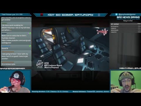 Not so sober Saturday w/ NightHawk_Zale 2.0 talk... and farts