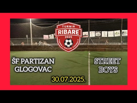 ŠF PARTIZAN Glogovac- STREET BOYS 2:9 (2:3) Kadeti turnir RIBARE 2025