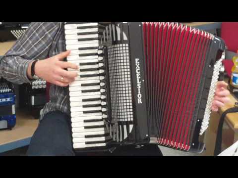 Klangprobe Akkordeon Excelsior Mod. 1320S