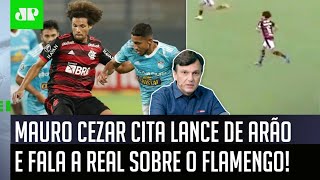 ‘O que é aquilo, gente? Jogador tem que ter…’: Mauro Cezar cita lance de Arão e avalia o Flamengo