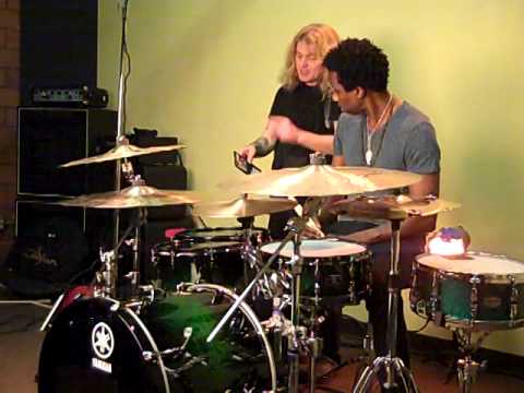 Oscar Seaton, Jr. - Modern Drummer Photo Shoot: Part 3