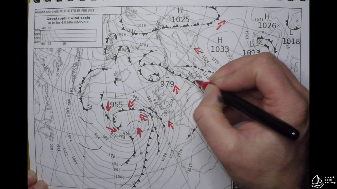 Surface Pressure Chart Basics