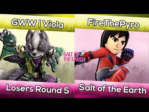 GWW | Viola (Wolf) vs. FireThePyro (Mii Brawler) | SotE Singles | Smash Ultimate LR5