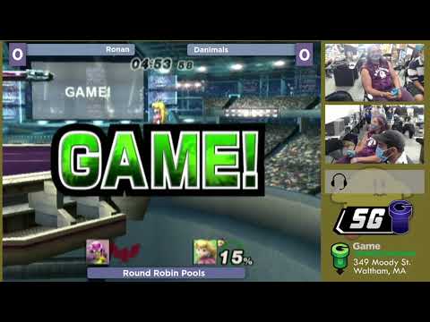 swimin on LAN Pools - Ronan (C. Falcon, Marth) vs Danimals (Peach)
