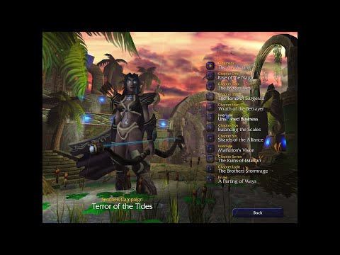 WarCraft III: The Frozen Throne [PC] - Sentinel Mission 05: Balancing the Scales (Hard)