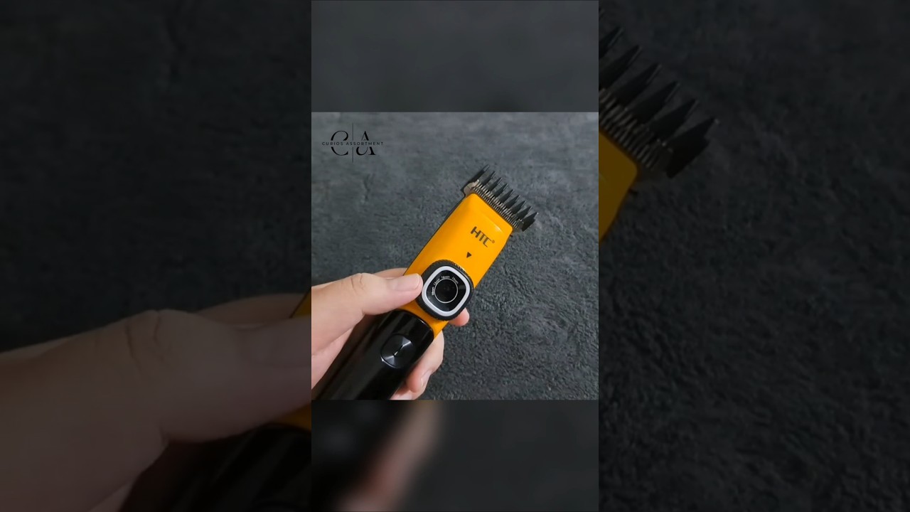 Tondeuse à cheveux professionnelle puissante HTC AT-766 video thumbnail