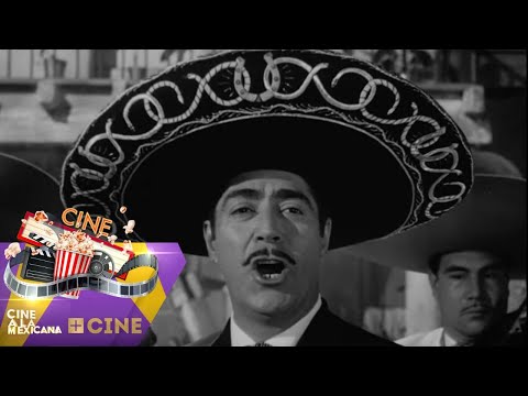 Película "El Mariachi Canta" con Luis Aguilar y Lucha Villa | Cine Mexicano