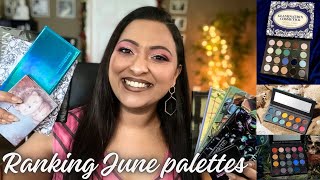 RANKING JUNE EYESHADOW PALETTES 2025 | SMITHY SONY