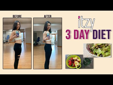 3 Day KPOP Diet - ITZY Comeback Diet Plan || Super fast weight loss in 3 days!