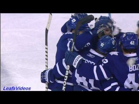Maple Leafs @ Oilers - Dion Phaneuf Scores - 101214
