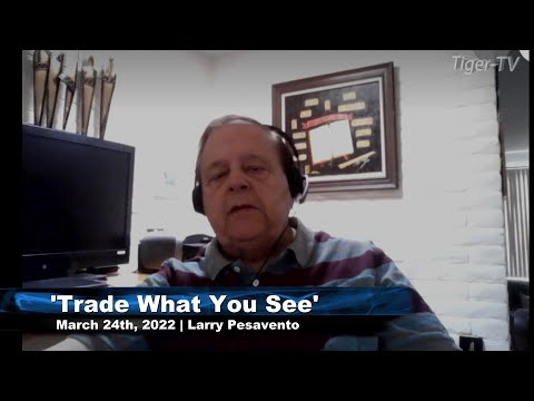 March 24th, Trade What You See with Larry Pesavento on TFNN - 2022