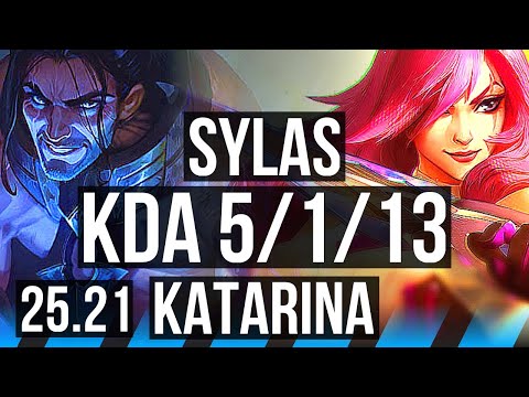 SYLAS vs KATARINA (MID) | KR Master | 25.21