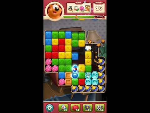 Toon Blast Level 2871 - NO BOOSTERS 🐻🐺🐱 | SKILLGAMING ✔️