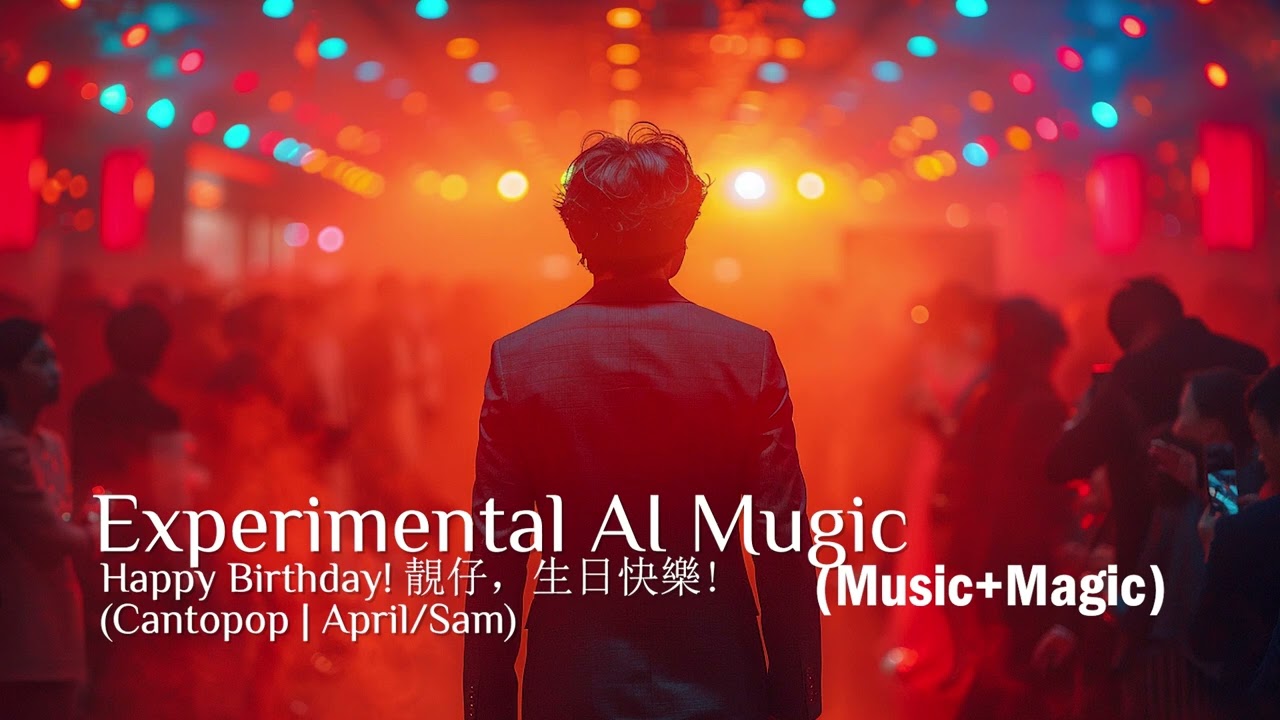 靚仔，生日快樂! - A Cantonese Birthday Anthem #cantonpop #edm #happybirthdaysong #aimusic #happybirthday