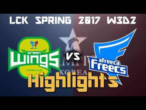 【Highlights】AFS vs JAG | Teddy 凱特琳擊斃對手取得第二場勝 | Game 2 W3D2 - LCK Spring 春季聯賽 2017 | 精華