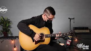 Video thumbnail for Taylor Guitar 618E V Class by Milano Music
