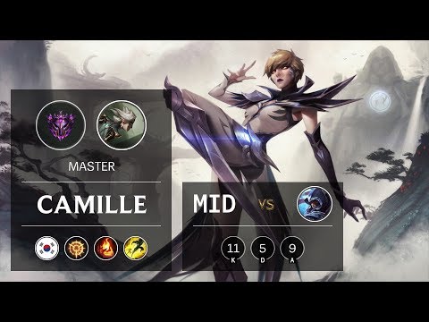 Camille Mid vs Talon - KR Master Patch 9.13