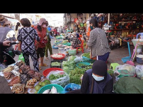 Morning Street Food At Phsa Chhbar Ampov - Walking Tour Near @ Chhbar Ampov Market