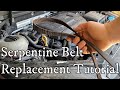 How To Replace A Serpentine Belt