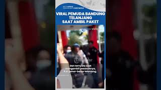 Viral Pemuda di Bandung Telanjang saat Terima Paket dari Ojol, Polresta Bandung Ungkap Motif Pelaku