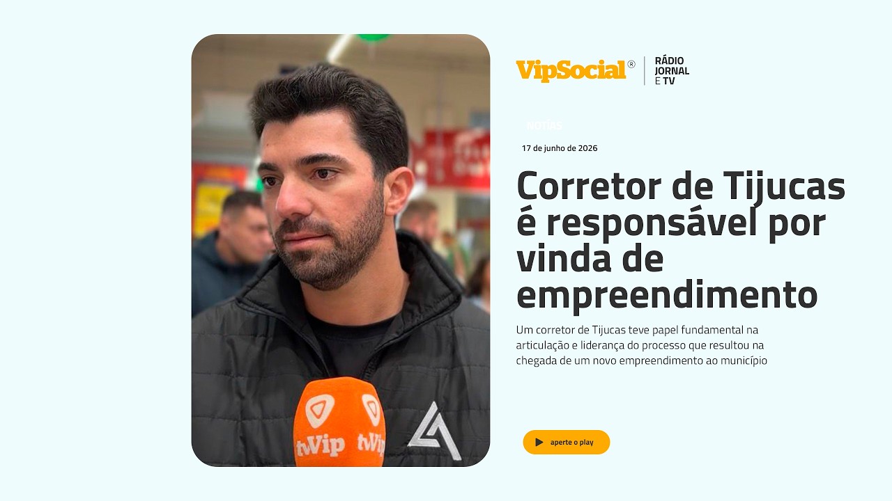 Corretor de Tijucas é responsável por liderar vinda de empreendimento para município