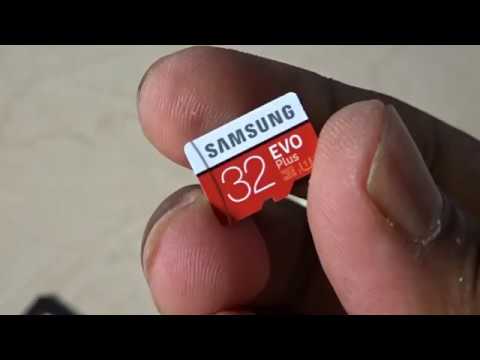 Overview about the samsung micro sd card