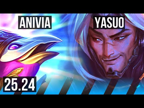 ANIVIA vs YASUO (MID) | KR Master | 25.24