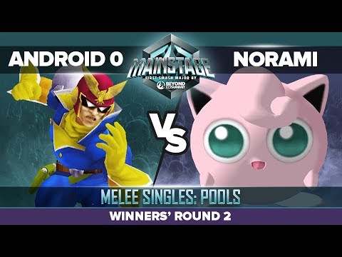 Android 0 vs Norami - Winners' Round 2: Melee Singles Pools - Mainstage | Captain Falcon vs Puff