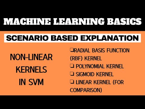 What is a Non-linear Kernel in SVM?