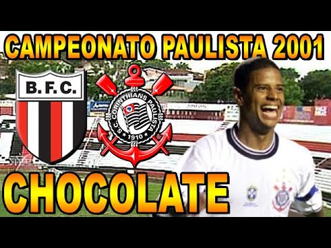 Botafogo SP 1 x 5 Corinthians Campeonato Paulista 2001 Compacto