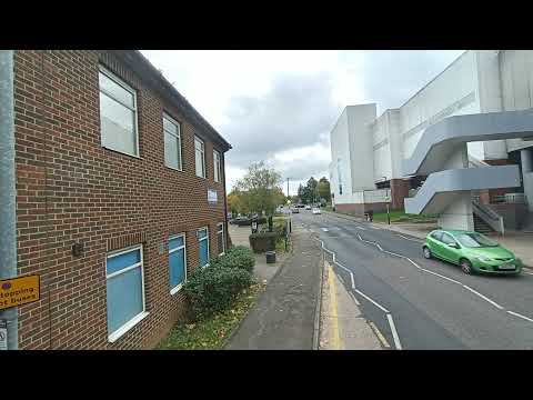 Full Route Visual of Stagecoach Northamptonshire 5 to Duston via Weston Favell - KX06 JYB 18410.