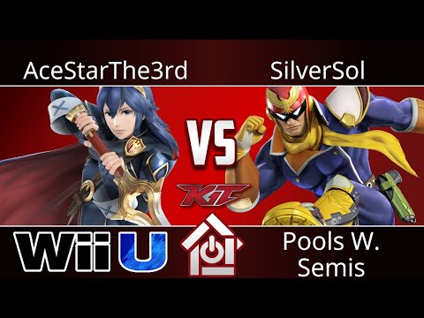 KiT 2018 - AceStarThe3rd (Lucina) vs SilverSol (Falcon) - Smash 4 Pools W. Semis