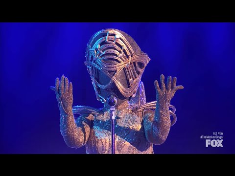 The Masked Singer 8  - Harp sings Whitney's I Have Nothing