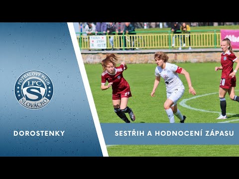 1. LIGA DOROSTENEK: FCS - AC Sparta Praha 1:3 (1:2) - Dolní Němčí 23.4.2022