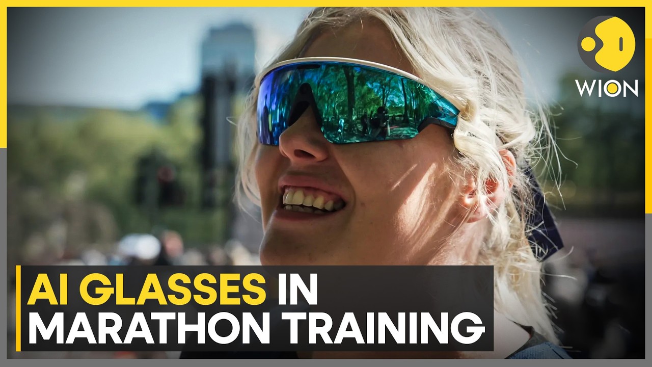AI Glasses Boost Accessible Marathon Training | WION News