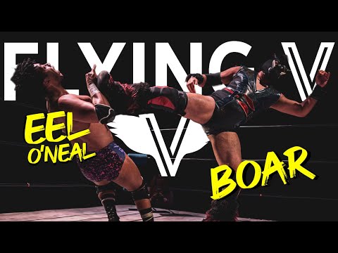 Flying V Fights: Pro Wrestling - [FULL MATCH] Boar vs Eel O'Neal (Wrestlers' Lab Championship)