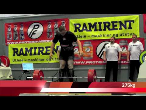 Carl Petter Sommerseth NM Styrkeløft 2013