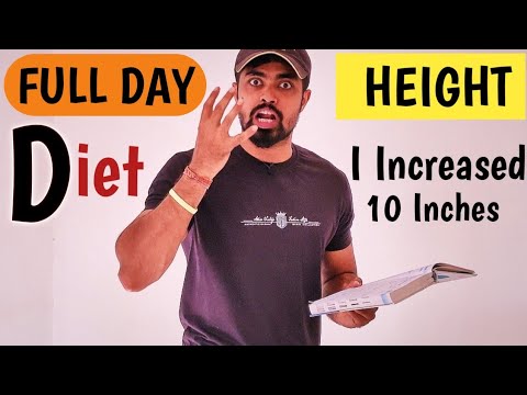 HEIGHT INCREASE Full Day Diet Plan ( 110 % Results ) | Low Budget Foods